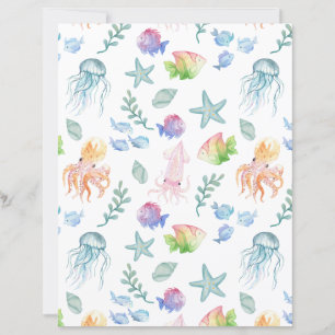 Under the Sea Scrapbook Paper