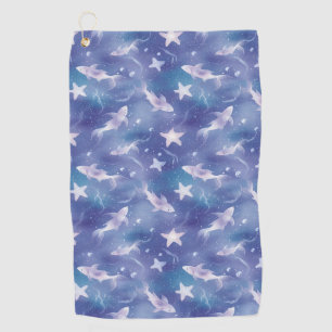 Under The Sea: Sharks Golf Towel