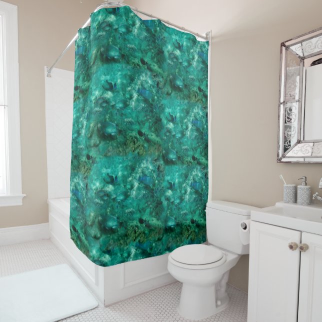 Under the Sea Shower Curtain (In Situ)