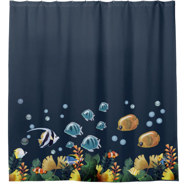 Under The Sea Shower Curtain (Front)