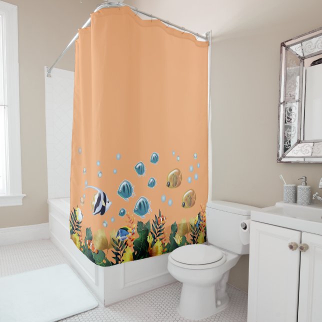 Under The Sea Shower Curtain (In Situ)