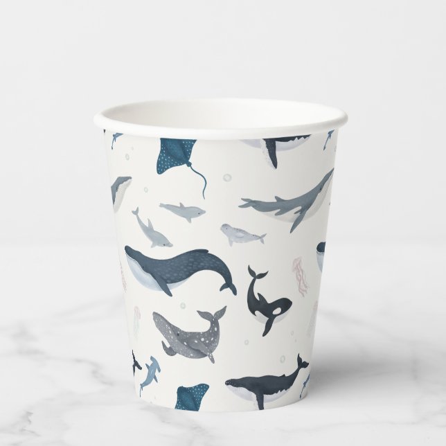 Under the Sea Shower Party Tableware Cup (Front)