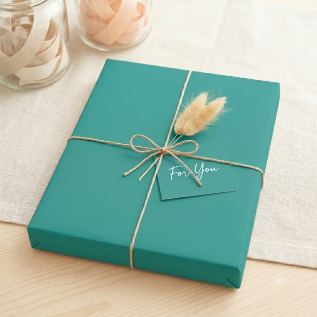 Under the Sea Solid Green Wrapping Paper (Creator Uploaded)