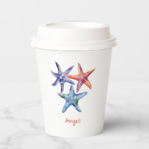 Under the Sea Starfish Swim Party  Paper Cups