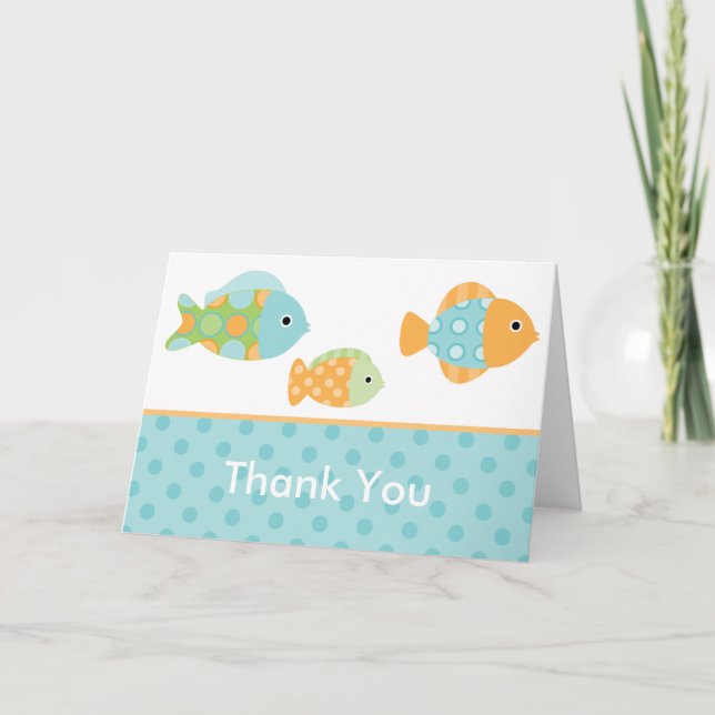 Under the Sea Thank You Card (Front)