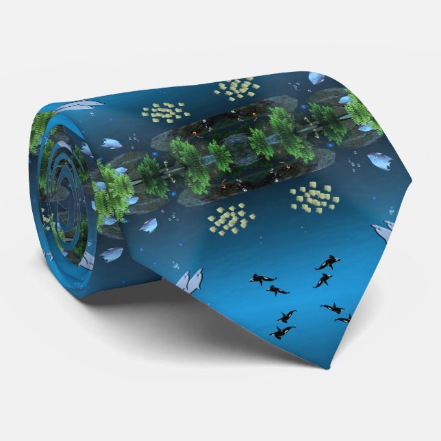 Under the Sea Tie (Rolled)