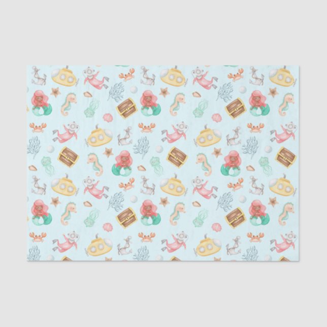 Under The Sea Tissue Paper (Front)