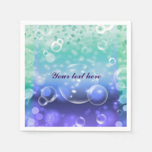 Under The Sea Tropical Ocean Birthday Party Napkin