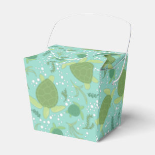 Under the Sea Turtles Baby Shower Favour Box