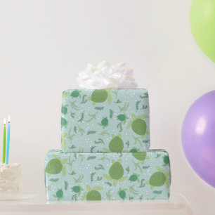 Under the Sea Turtles Baby Shower Wrapping Paper