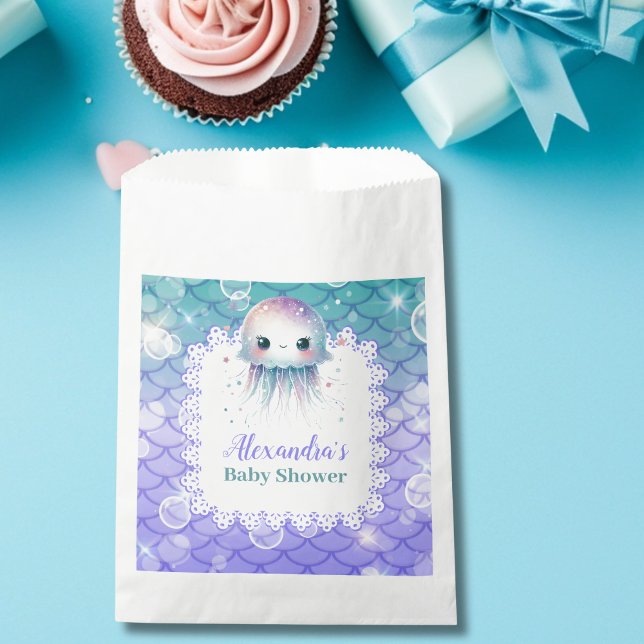Under the Sea Watercolor Baby Shower Favour Bags (Creator Uploaded)