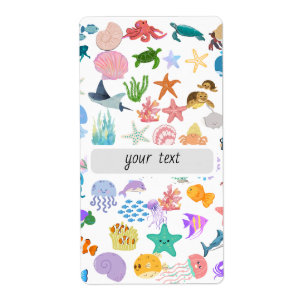 Under the Sea, Watercolor Print,   Decor Fine 