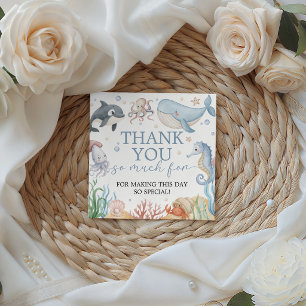 Under the Sea Whale Favour Tags