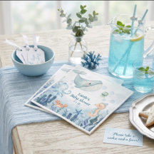 Under the Sea Whale Octopus Crab Baby Shower