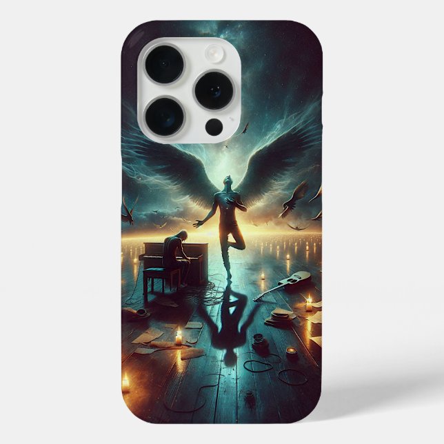 Under the Shadow of Your Wings Case-Mate iPhone Case (Back)