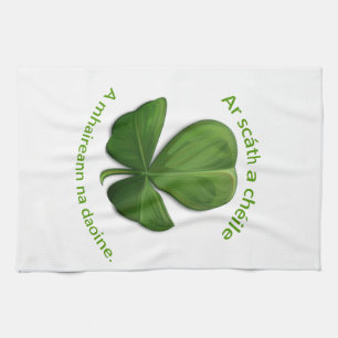 Under the shelter of each other people survive tea towel