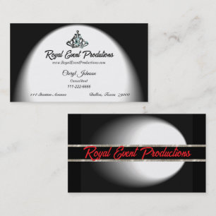 Under the Spotlight EVENT Business Cards