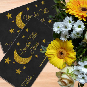 Under The Stars Birthday Place Card