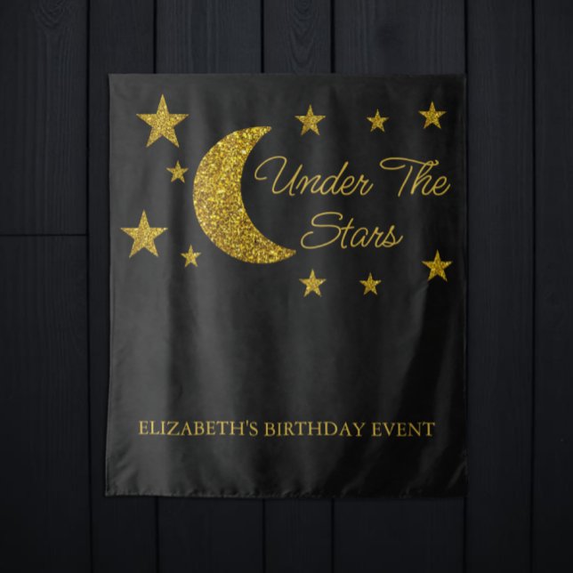 Under The Stars Birthday Tapestry (Creator Uploaded)