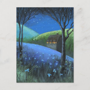 Under the Stars Blank Postcard
