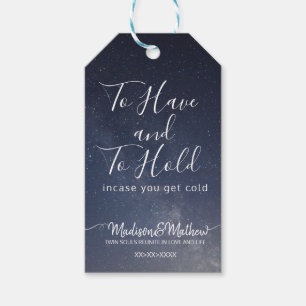 Under The Stars Wedding Tags