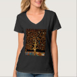 Under the Tree of Life, by Gustav Klimt, T-Shirt<br><div class="desc">Under the Tree of Life,  by Gustav Klimt,  T-shirt</div>