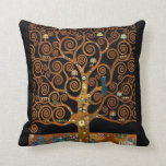 Under the Tree of Life, Gustav Klimt, Cushion<br><div class="desc">Under the Tree of Life,  Gustav Klimt,  Pillow</div>