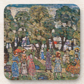 Under the Trees by Maurice Prendergast, Fine Art Coaster