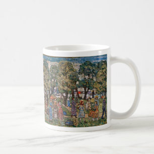 Under the Trees by Maurice Prendergast, Fine Art Coffee Mug