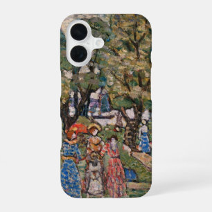 Under the Trees by Maurice Prendergast, Fine Art iPhone 16 Case