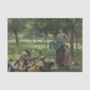 Under the Trees by Therese Cotard-Dupre Tissue Paper