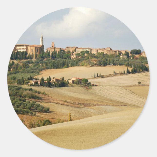 Under the Tuscan Sun Classic Round Sticker (Front)