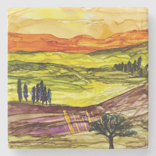 Under The Tuscan Sun Stone Coaster