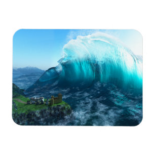 Under the Wave Flexible Magnet