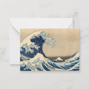 Under the Wave off Kanagawa by Katsushika Hokusai Card