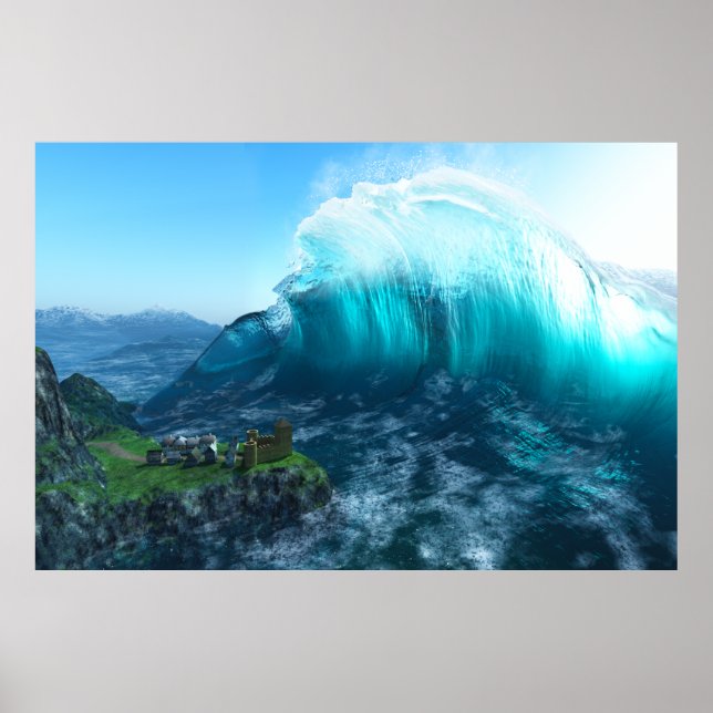 Under the Wave Print (Front)