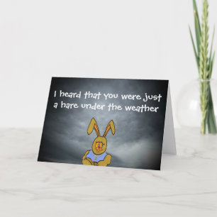 under the weather card