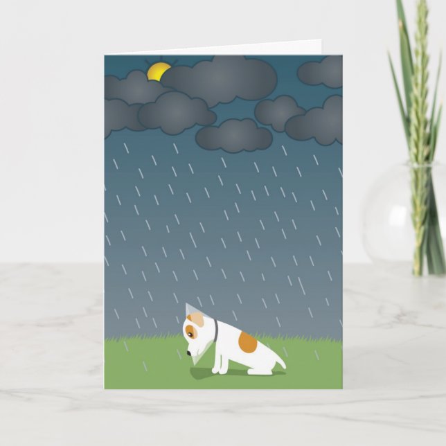 under the weather card (Front)