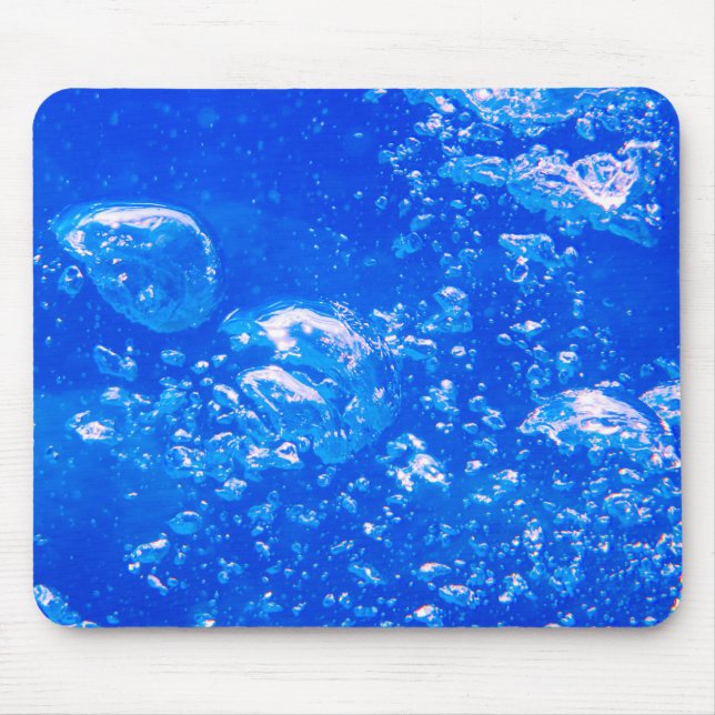 Under Water Bubbles Mouse Mat (Front)