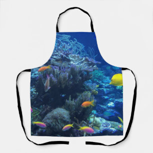Under Water Ocean World And Summer Story Apron