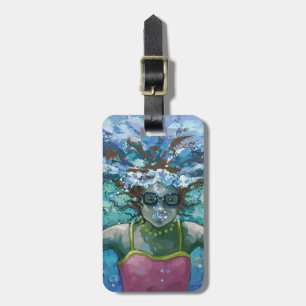 Under Water Swim Luggage Tag