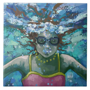 Under Water Swim Tile
