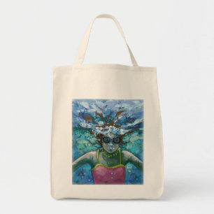 Under Water Swim Tote Bag