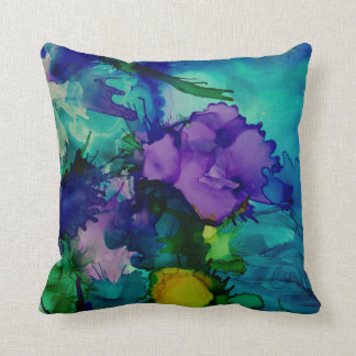 Under Water World Abstract Cushion