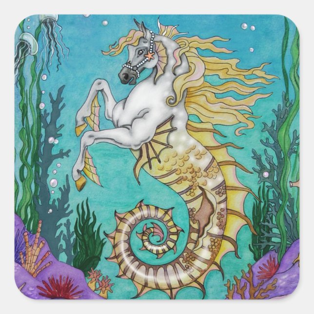 Under WaterHorse Square Sticker (Front)