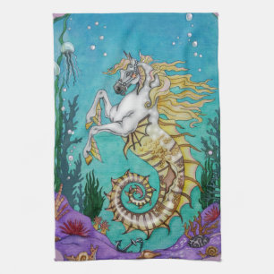 Under WaterHorse Tea Towel