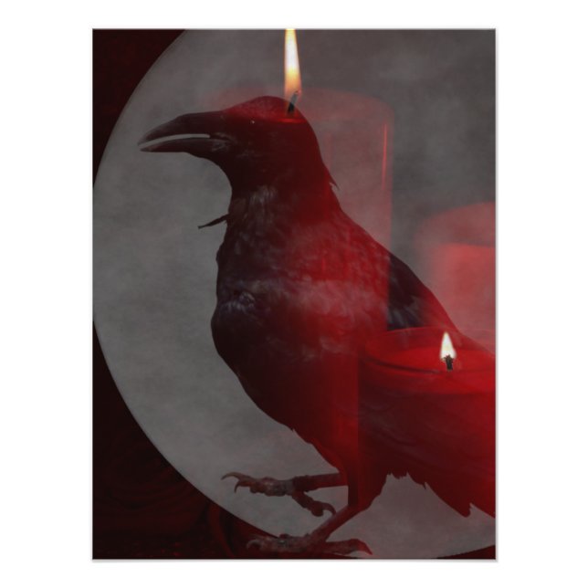 "Under Your Spell in Red" Photo Print (Front)