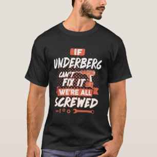 UNDERBERG Name, UNDERBERG family name crest T-Shirt