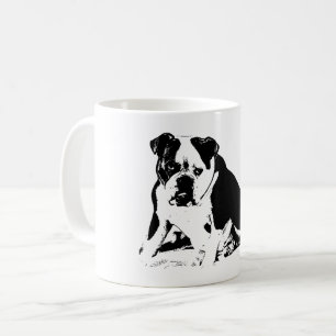 Underbite Attitude, Bold B&W Coffee Mug