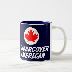 Undercover American Two-Tone Coffee Mug